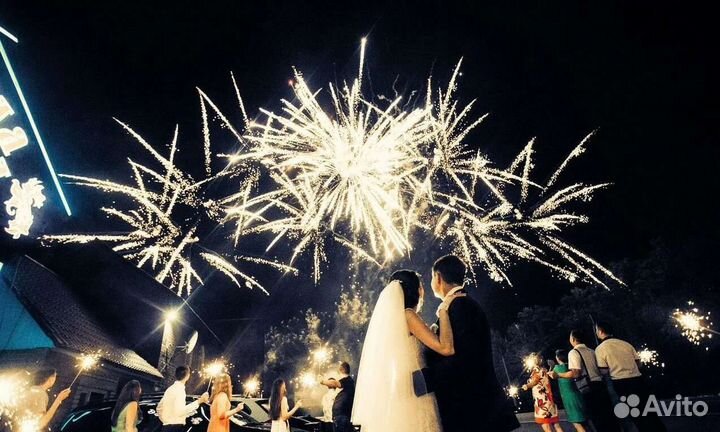 Салют на свадьбу 100 залпов