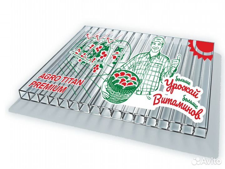 3х8х2,16 м. прямостенная теплица