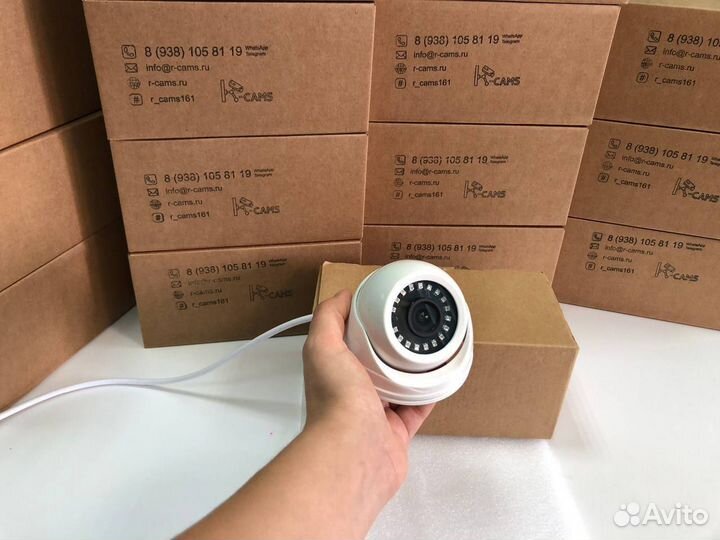 Купольная внутренняя 8MP IP камера POE