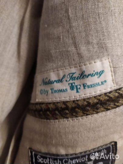 Пиджак твидовый Cheviot tweed, р-р 54-56