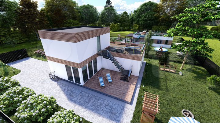 Дом 149 м² на участке 15 сот.