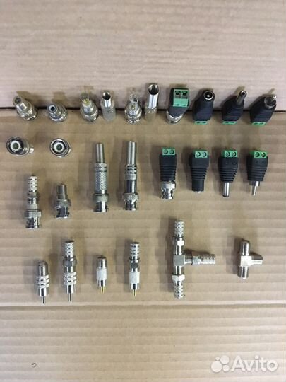 Разьёмы для аудио - видео