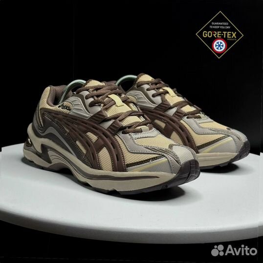 Кроссовки зимние Asics Gel-Preleus brown and begie