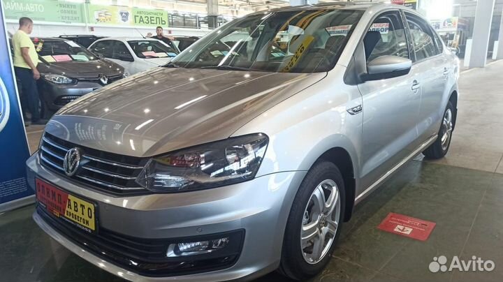 Volkswagen Polo 1.6 AT, 2018, 62 000 км