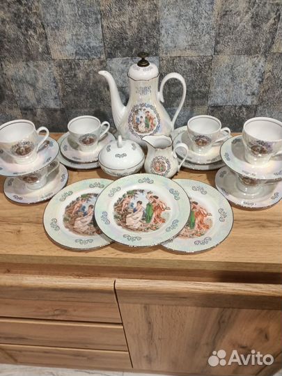 Кофейный сервиз мадонна гдр