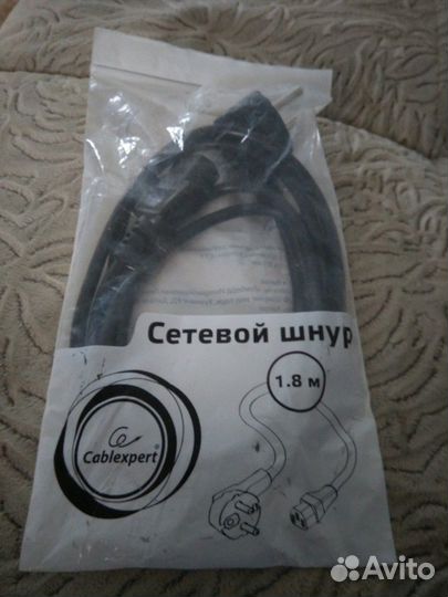 Сетевой шнур новый