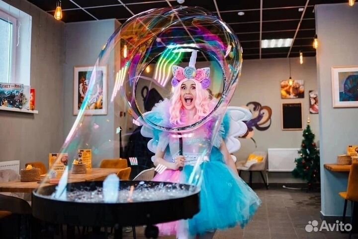 Аниматоры, Шоу, Мыльных пузырей, Крио, Азотное шоу