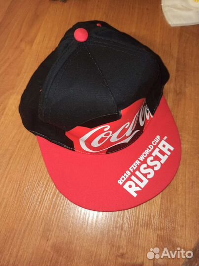 Бейсболка Coca-Cola чм по Футболу 2018. Coca-Cola