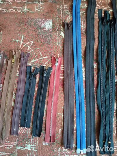 Замки молния пакетом