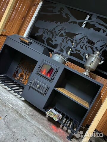 Мангал + Коптильня + Смокер + Печь +