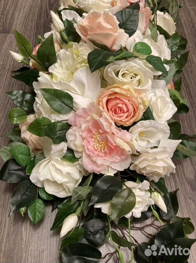 Цветочная (аренда) свадебная композиция