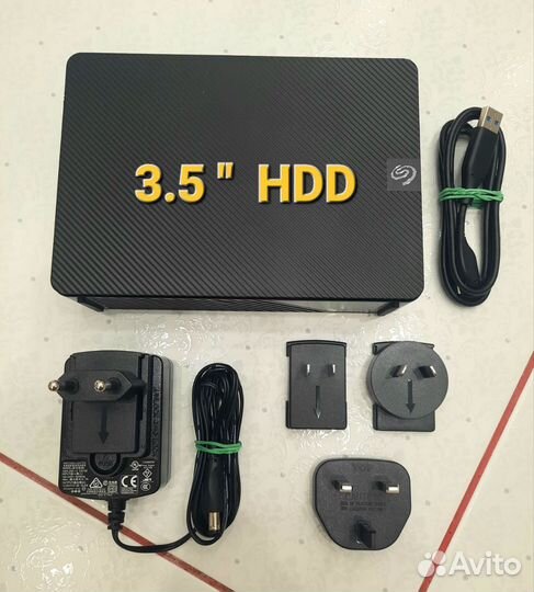 Внешний бокс Seagate 2.5 и 3.5 для диска HDD