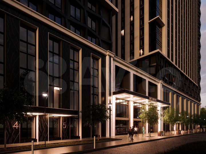 2-к. квартира, 40 м², 17/25 эт.