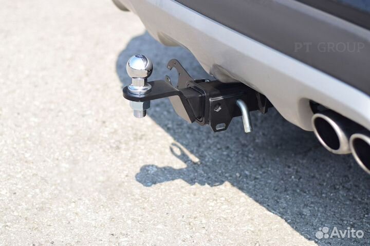 Фаркоп (тсу) квадрат, Kia Rio X-Line с 2017 - 2020