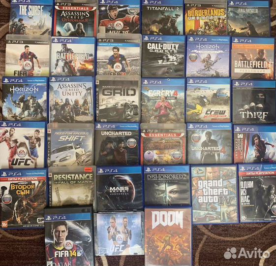 Игры на рs4, PS3