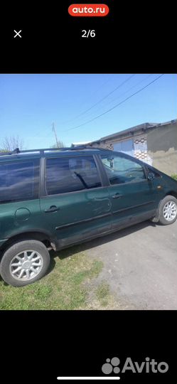 SEAT Alhambra 1.9 МТ, 2000, 180 000 км