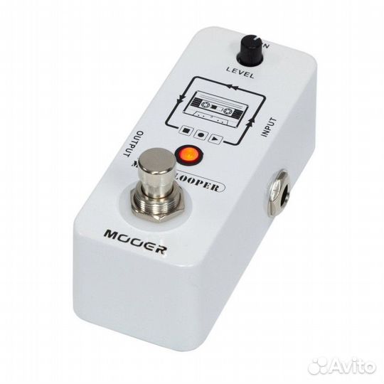 Mooer micro looper -Педаль гитарного эффекта лупер