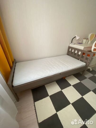 Детская кровать IKEA 160х70 + матрас