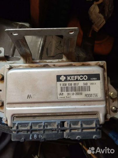 Эбу Hyundai accent 