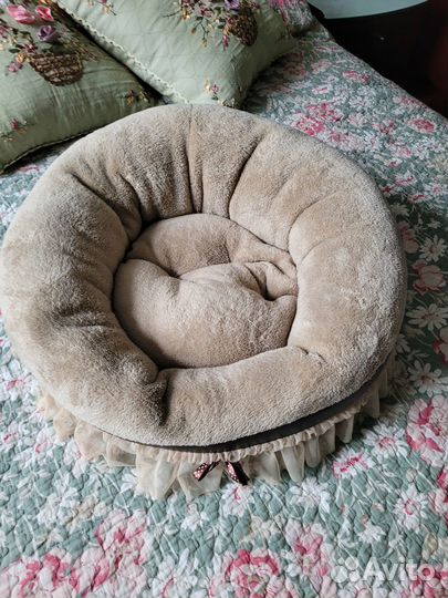 Лежанка домик для собаки