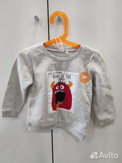 Толстовка детская новая