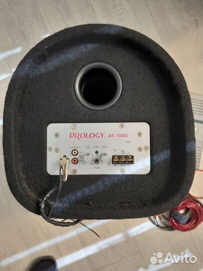 Сабвуфер и усилитель