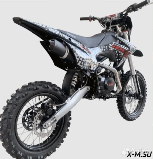 Питбайк BSE EX125 17/14 Max13 White Red (015)