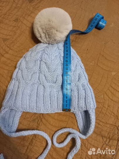 Шапка детская зимняя ручная работа