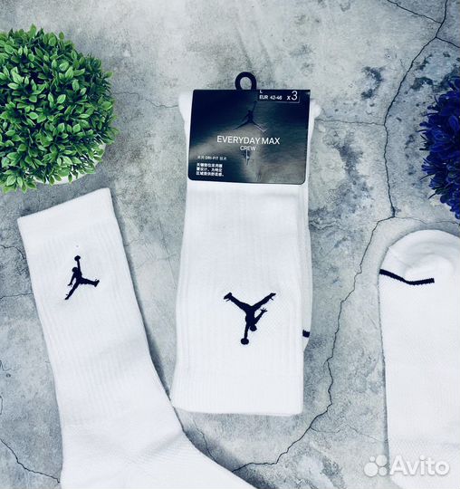 Носки Jordan белые оригинал
