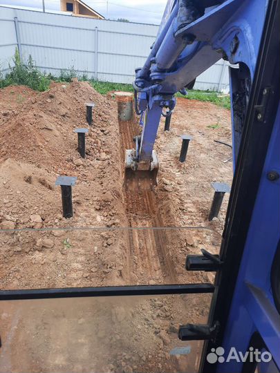 Услуги мини экскаватора
