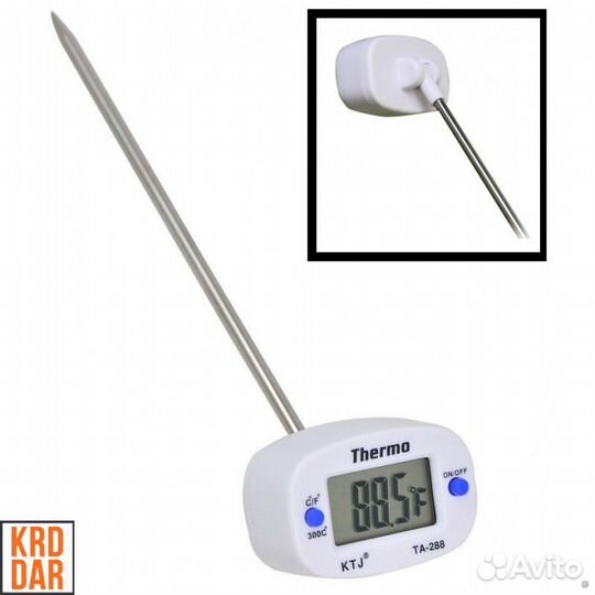 Термометр со щупом поворотный