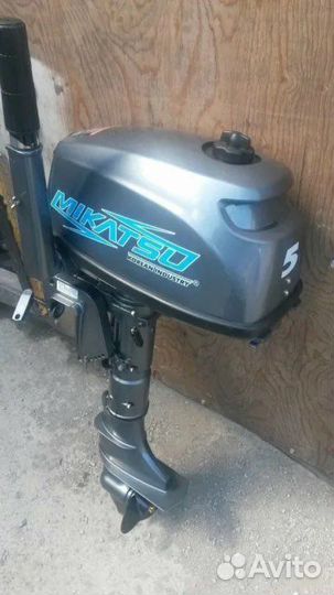 Надувная лодка с мотором 5 л.с