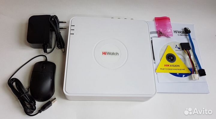 Видеонаблюдение Комплект 3 камеры 1Mp HiWatch