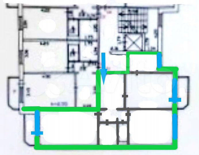 2-к. квартира, 45 м², 4/10 эт.