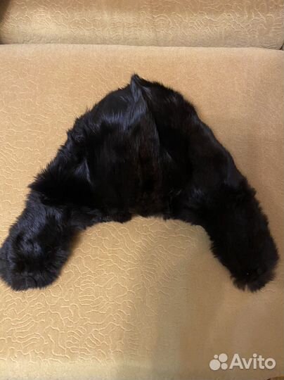 Шапка винтажная СССР из меха кролика