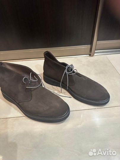 Ботинки замшевые Green George