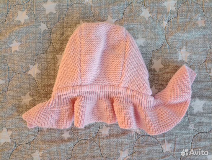 Зимняя шапка-шлем (с манишкой), размер 40-42