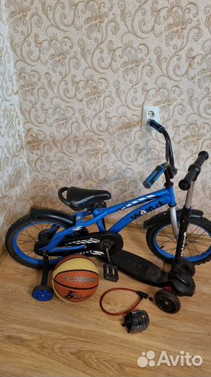 Детский велосипед 16