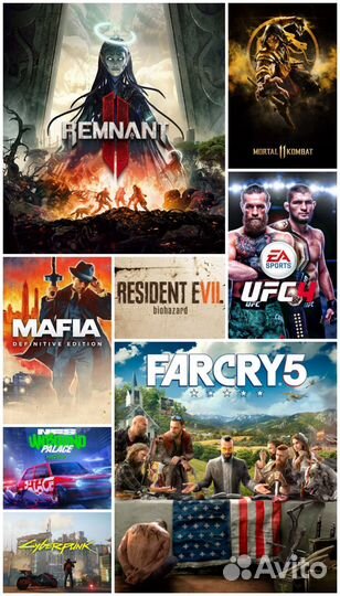 Игры на xbox series s,x/One