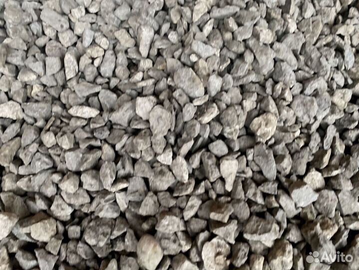 Щебень, Песок