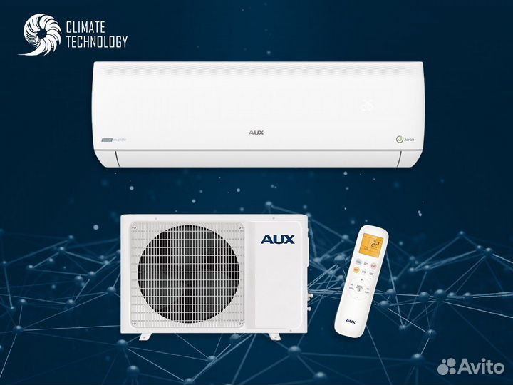 Кондиционер AUX J Progressive (White) Inverter