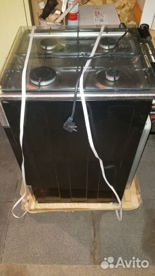 Плита б/у газово-электрическая