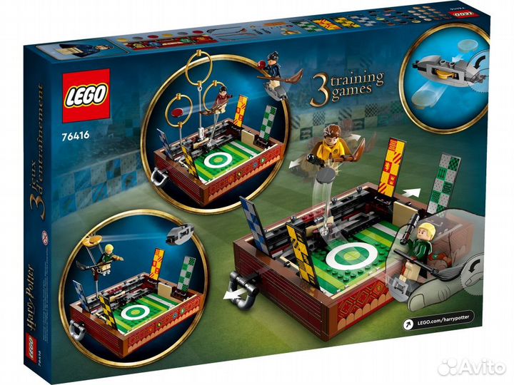 Lego Harry Potter 76416 квиддич новый