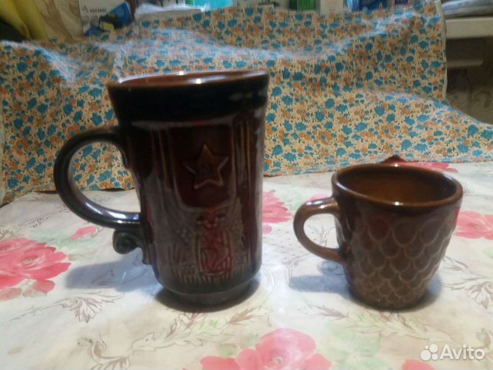 Керамическая и стеклянная посуда, фужеры СССР