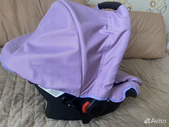 Автолюлька для новорожденных с матрасиком от 0