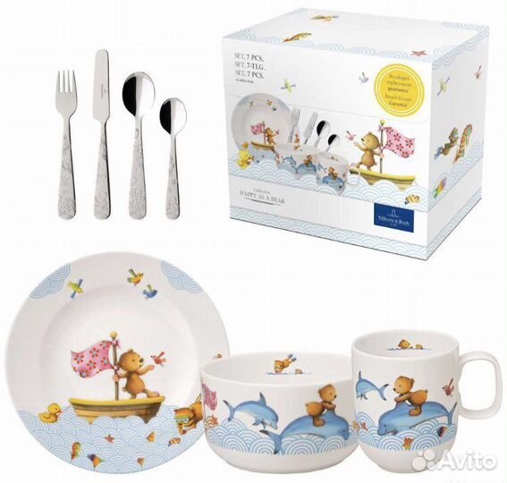 Новый набор посуды для ребенка Villeroy&Boch