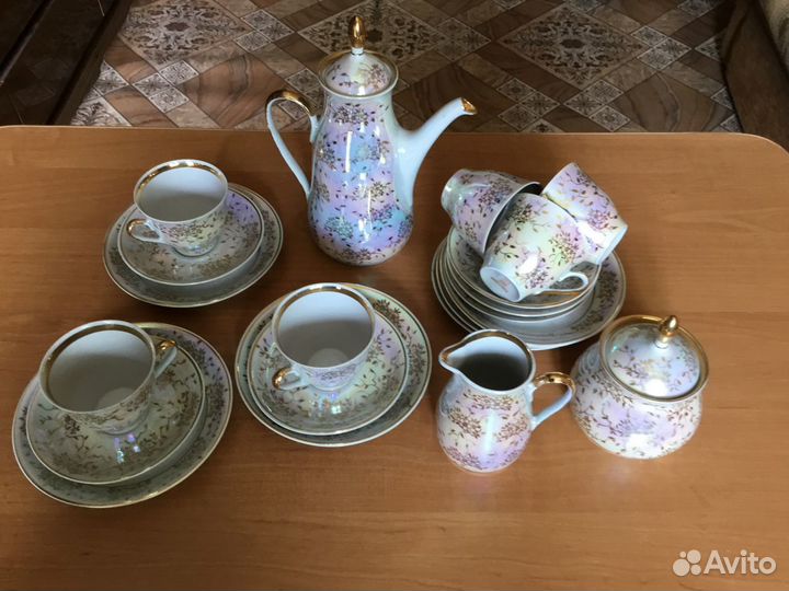 Кофейный сервиз коллекционный