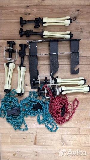 Система установки и подъема фона