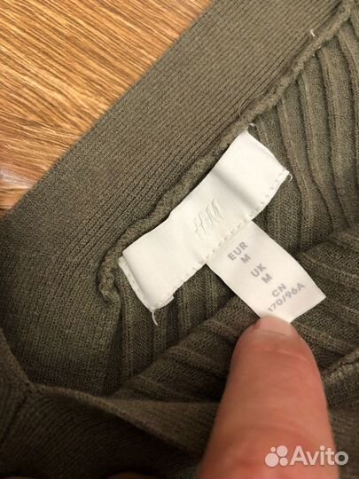 Топ H&M цвета хаки