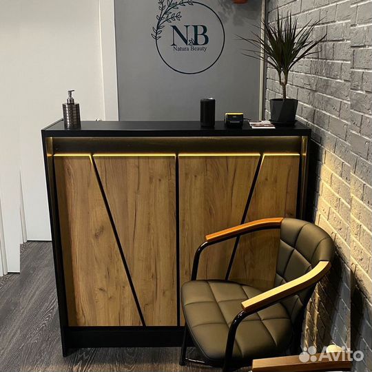 Стойка ресепшн лофт Бесплатный монтаж